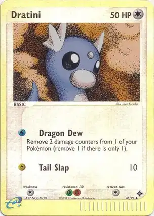 Dratini 26/97 EX Dragon
