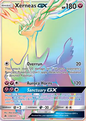 Xerneas-GX 139/131 Forbidden Light