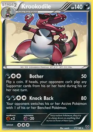 Krookodile 71/146 XY