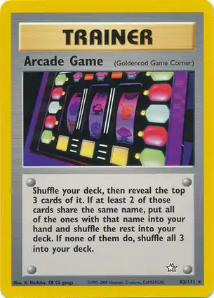 Arcade Game 83/111 Neo Genesis