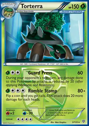 Torterra 3/135 Plasma Storm
