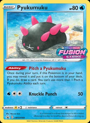 Pyukumuku SWSH169 Sword & Shield Promos
