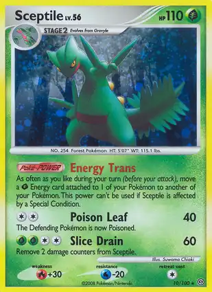 Sceptile 10/100 Stormfront