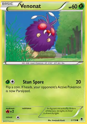 Venonat 1/119 Phantom Forces