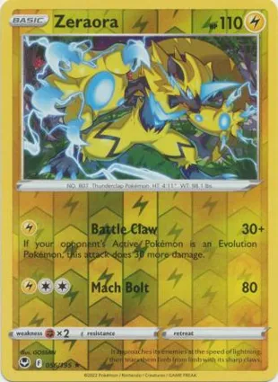Zeraora 056/195 Silver Tempest