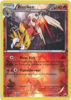 Blaziken 17/108 Dark Explorers