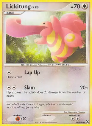 Lickitung 39/100 Majestic Dawn