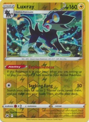 Luxray 044/159 Crown Zenith
