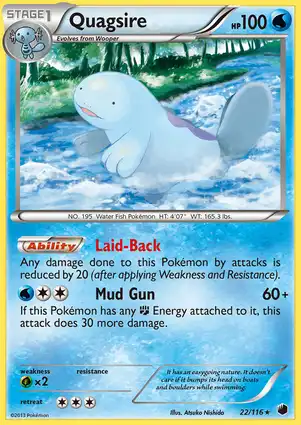 Quagsire 22/116 Plasma Freeze