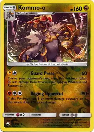 Kommo-o 54/70 Dragon Majesty