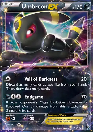 Umbreon-EX 55/124 Fates Collide