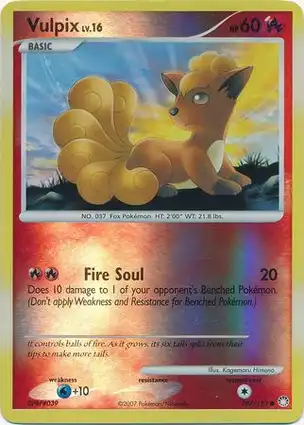 Vulpix 107/123 Mysterious Treasures