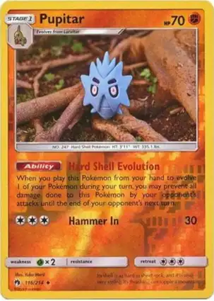 Pupitar 116/214 Lost Thunder