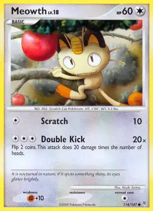 Meowth 114/147 Supreme Victors