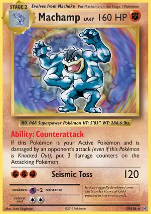 Machamp 59/108 Evolutions