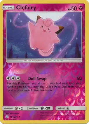 Clefairy 144/236 Cosmic Eclipse