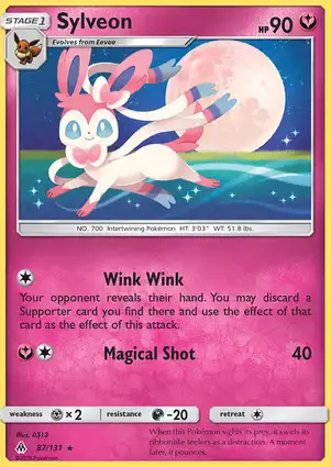 Sylveon 87/131 Forbidden Light