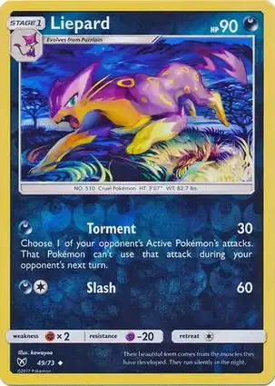 Liepard 49/73 Shining Legends