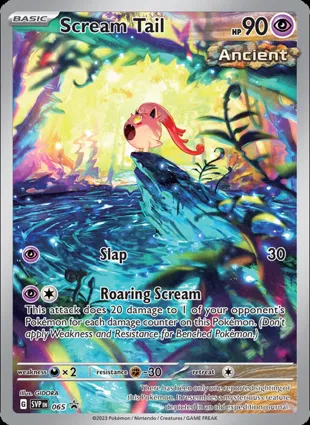 Scream Tail 065 Scarlet & Violet Promos