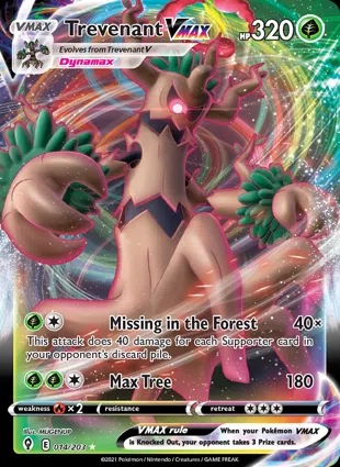 Trevenant VMAX 014/203 Evolving Skies