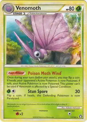 Venomoth 11/102 Triumphant