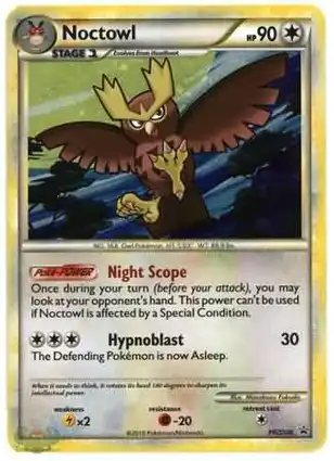 Noctowl HGSS06 HeartGold & SoulSilver Promos