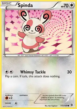 Spinda 115/149 Boundaries Crossed