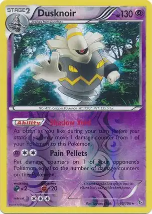 Dusknoir 40/106 Flashfire