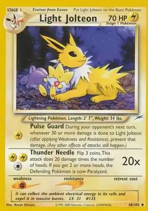 Light Jolteon 48/105 Neo Destiny