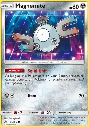 Magnemite 81/156 Ultra Prism