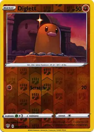 Diglett 084/189 Darkness Ablaze