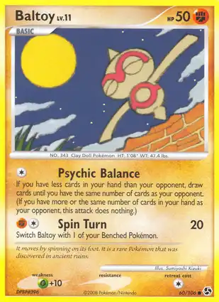 Baltoy 60/106 Great Encounters