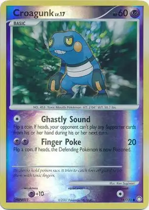 Croagunk 78/123 Mysterious Treasures