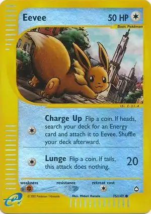 Eevee 75/147 Aquapolis