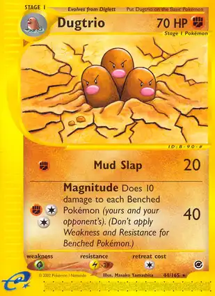 Dugtrio 44/165 Expedition Base Set