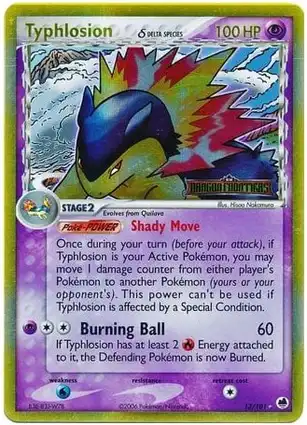 Typhlosion 12/101 EX Dragon Frontiers