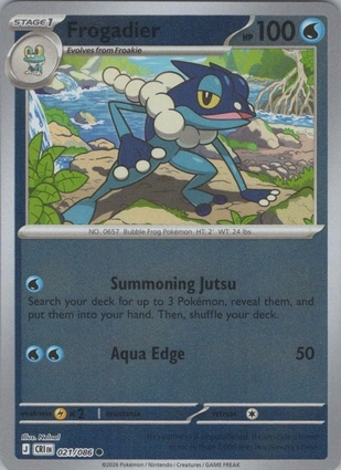 Frogadier 021/086 Chaos Rising
