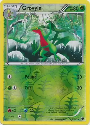 Grovyle 7/116 Plasma Freeze