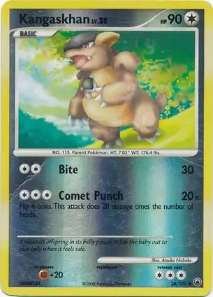 Kangaskhan 38/100 Majestic Dawn