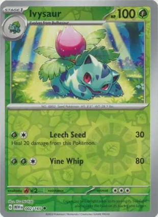 Ivysaur 002/165 Scarlet & Violet 151