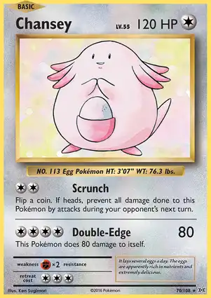 Chansey 70/108 Evolutions