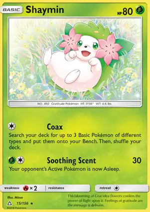 Shaymin 15/156 Ultra Prism