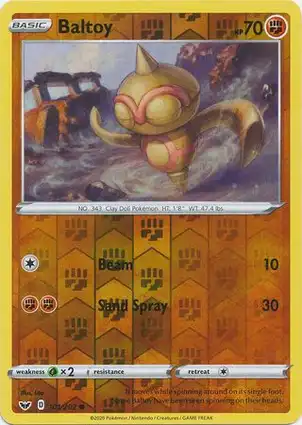 Baltoy 101/202 Sword & Shield