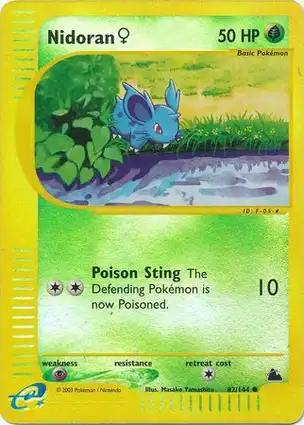 Nidoran ♀ 82/144 Skyridge