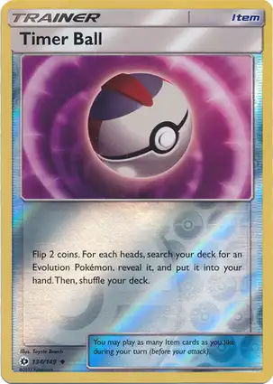 Timer Ball 134/149 Sun & Moon