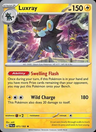 Luxray 071/193 Paldea Evolved