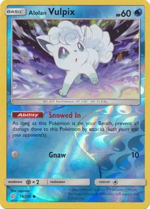 Alolan Vulpix 39/236 Cosmic Eclipse
