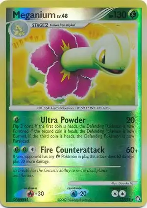 Meganium 13/123 Mysterious Treasures