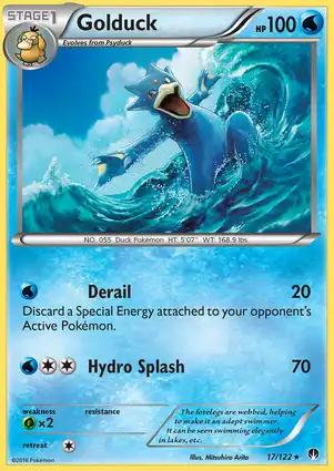Golduck 17/122 BREAKpoint