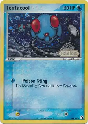 Tentacool 66/92 EX Legend Maker